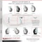 Service Caster 5 Inch Rubber on Aluminum Caster Set with 2 Brakes/Swivel Lock 2 Rigid SCC SCC-30CS520-RAB-TLB-BSL-2-R-2 - alternate 6